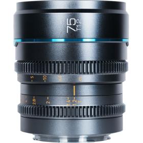 Sirui Nightwalker  75mm T1.2 S35 Manual Focus Cine Lens (L Mount Gun Metal Grey)