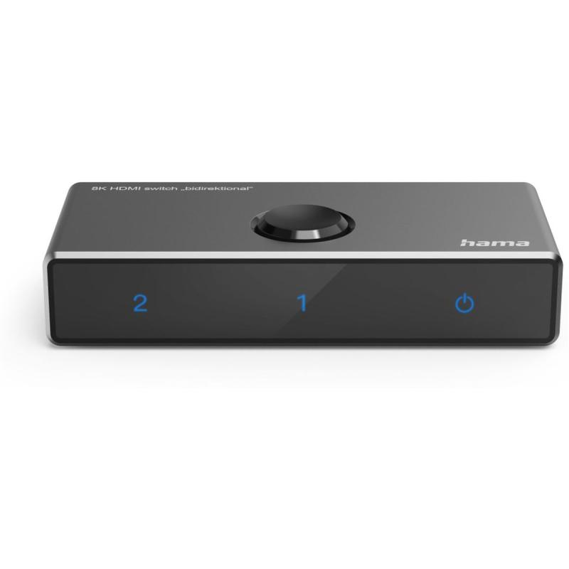Hama 8K-HDMI-Switch Bidirectional 1 In 2 Out/2 In 1 Out