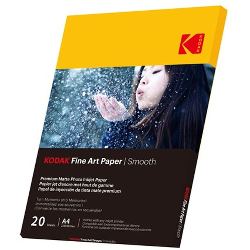 Kodak 20 Vellen Van 230G/MÂ² Fotopapier Mat A4 Formaat