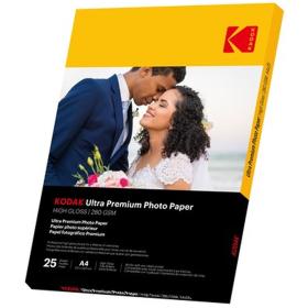 Kodak 25 Vellen 280G/MÂ² Premium Fotopapier Hoog Glans A4