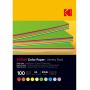 Kodak 100 Vel Colours Paper 80G/MÂ² A4 (10X 10 Colours)