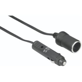 Hama Extension Cable For 12 Volt Sigaretten Aansteker 6m Black