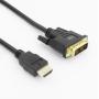 ACT HDMI-A Male To DVI-D Male Adapter Cable 3 Meters