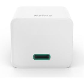 Hama Fast Charger USB-C PD/Qualcomm/Gan Mini-Charger 30 W White