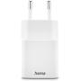 Hama Fast Charger USB-C PD/Qualcomm/Gan Mini-Charger 30 W White