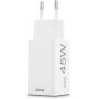 Hama Fast Charger 1X USB-C PD 1X USB-A QC Mini-Charger 45 W White