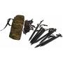 Buteo Photo Gear Bag w/ Pegs And Ropes Green