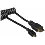 Atomos Micro HDMI - Full HDMI 50-80cm Coiled Straight