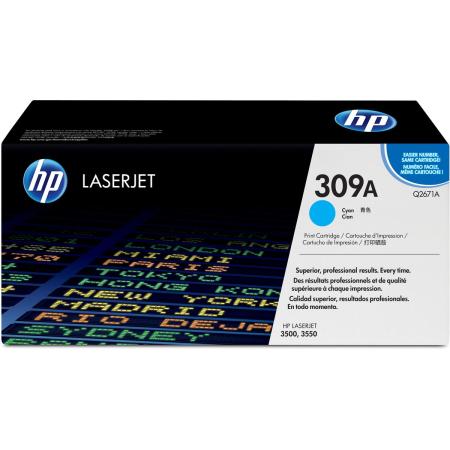 HP 309A Colour LaserJet Cartridge Cyan SC Q2671A