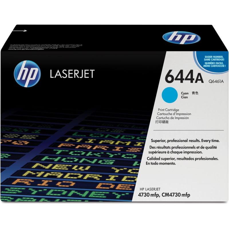 HP 644A Colour LaserJet Cartridge Cyan SC1 Q6461A