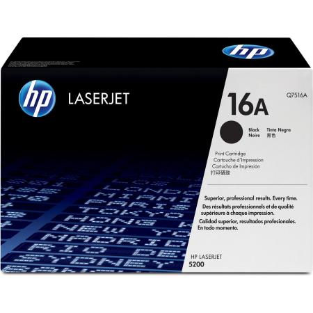 HP 16A LaserJet Cartridge Black SC1 Q7516A