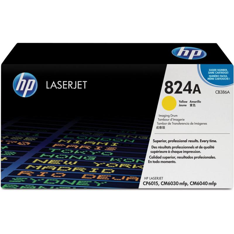 HP 824A Colour LaserJet Drum Yellow SC CB386A