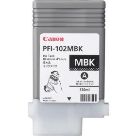 Canon PFI-102MBK Dye Ink Cartridge Matt Black Standard Capacit
