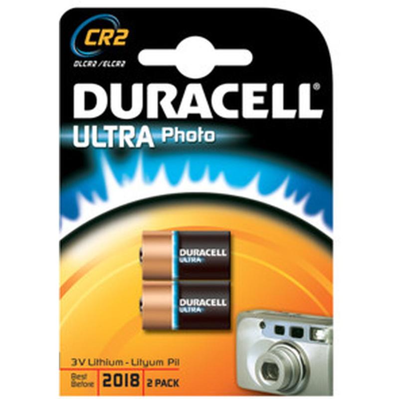 Duracell Battery Lithium CR2 2-PAK VE-10