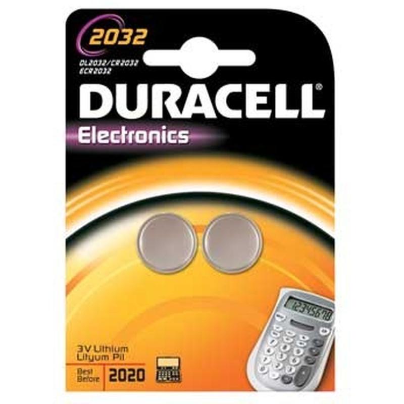 Duracell Battery Lithium 2032 2-PAK VE-10