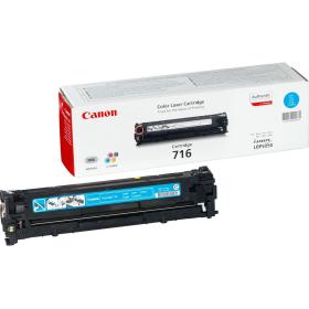 Canon 716 Toner Cartridge Cyan Standard Capacity 1.500 Pages