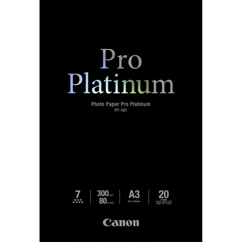 Canon PT-101 Pro Platinum Photo Paper 300G/M2 A3