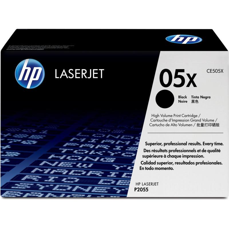 HP 05X LaserJet Black HC Smart Printing Technology CE505X