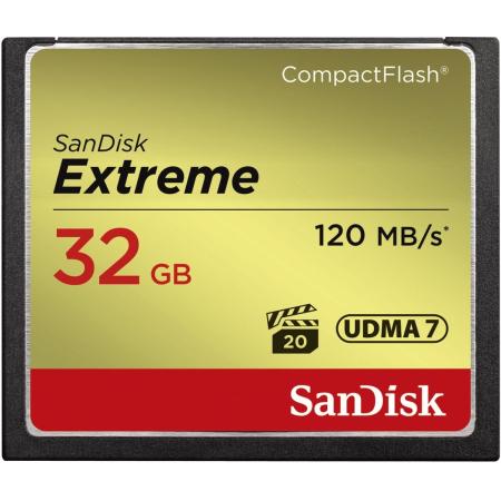 SanDisk CF Extreme 32GB 120MB/s 85MB Write UDMA 7