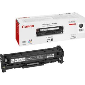 Canon 718 Toner Cartridge Black Standard Capacity 3.400 Pages