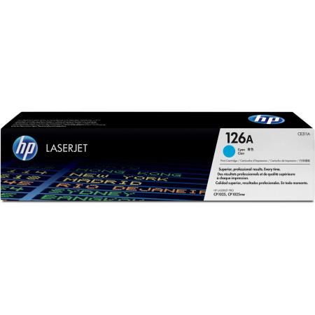 HP 126A LaserJet Cartridge Cyan SC CE311A