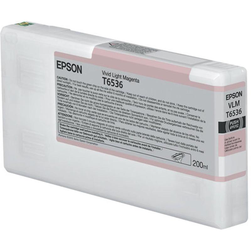 Epson T6536 Vivid Light Magenta Standard Capac