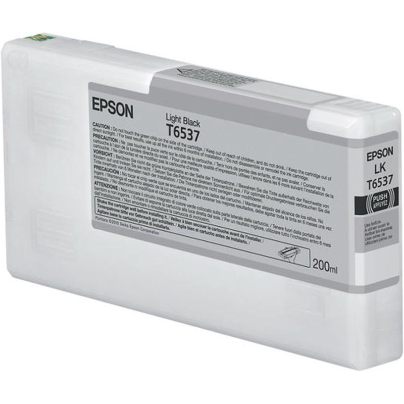 Epson T6537 Light Black Standard Capacity 200m