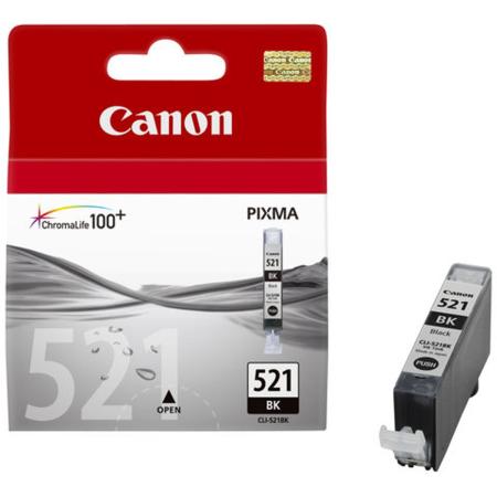 Canon CLI-521BK Ink Cartridge Black Standard Capacity Blist