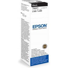 Epson T6641 Black Ink Bottle 70ml C13T66414A