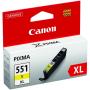 Canon CLI-551XLY Ink Cartridge Yellow High Capacity 700 Page