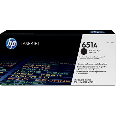HP 651A Cartridge Black SC CE340A