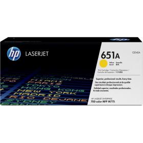 HP 651A Cartridge Yellow SC CE342A