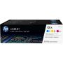 HP 131A Cartridge Cyan Magenta And Yellow SC3x3-pack U0SL1