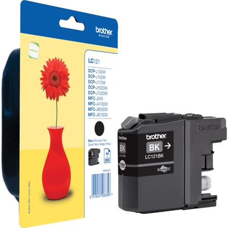 Brother LC-121 Ink Cartridge Black Standard Capacity