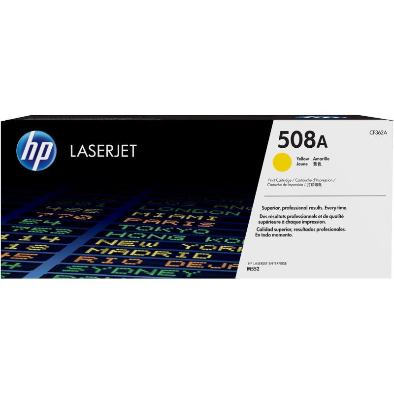 HP 508A Cartridge Yellow SC CF362A