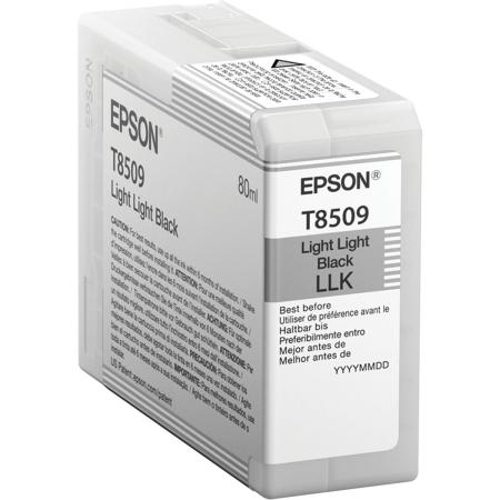 Epson T850900 Light Light Black UltraChrome HD Ink 80ml