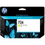 HP 728 130-ml Yellow F9J65A