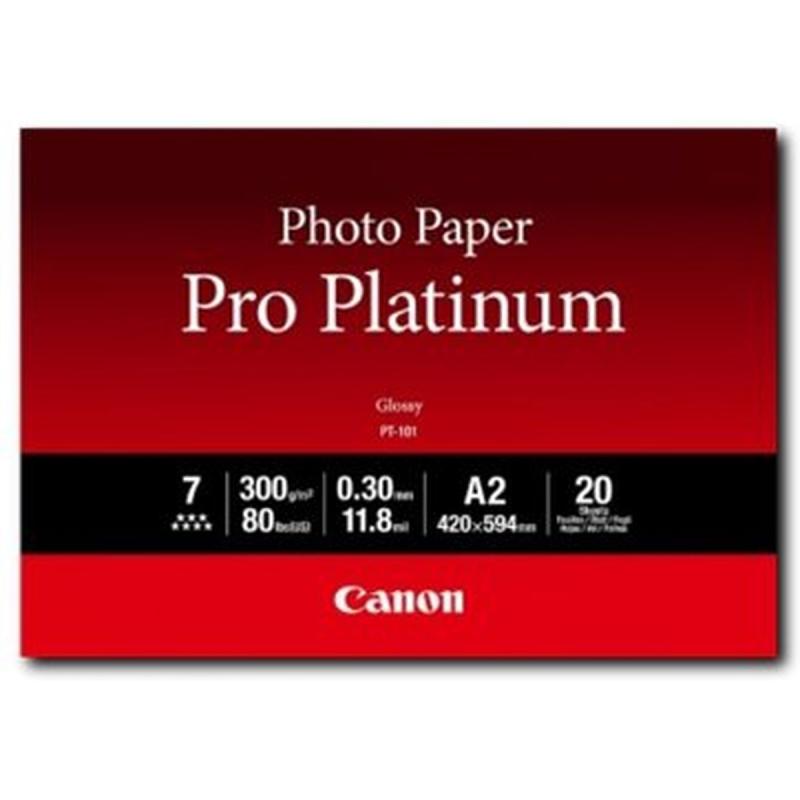 Canon PT-101 A2 Photo Paper Platinum 20 Sheets 2768B067