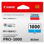 Canon PFI-1000 Cyan 0547C001