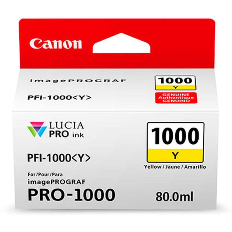 Canon PFI-1000 Yellow 0549C001
