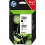 HP 302 Combo 2-pack X4D37AE