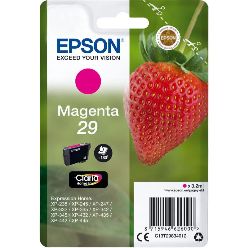 Epson 29 Magenta Claria Home T29834012