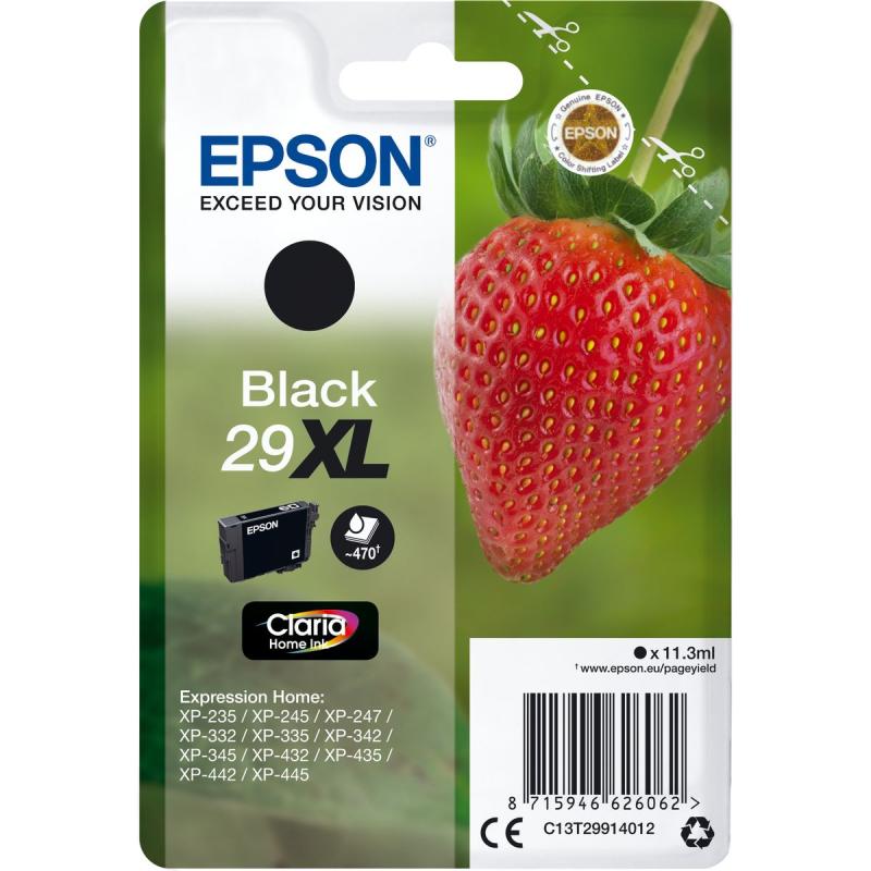 Epson 29XL Black Fraise Claria T29914012