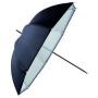 Falcon Eyes Flitsparaplu URN-48TSB1 White/Zilverzwart 122cm