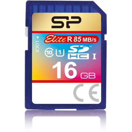 Silicon Power SDHC Card Elite Class 10 UHS-1 16GB