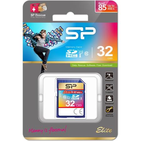 Silicon Power SDHC Card Elite Class 10 UHS-1 32GB