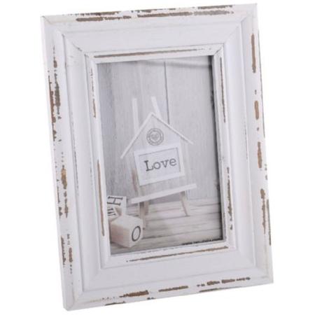 Zep Wooden Photo Frame SY957W Rivoli White 13x18cm