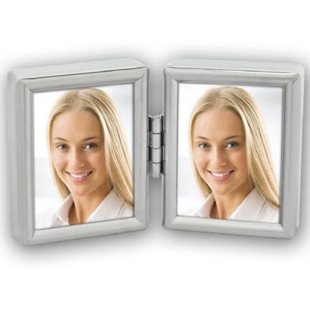 Zep 2-LUIK Photo Frame 8735dl Silver 2X 3.5x4.5cm