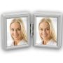 Zep 2-LUIK Photo Frame 8735dl Silver 2X 3.5x4.5cm
