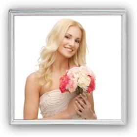 Zep Photo Frame 120S01-55 Silver 13x13cm